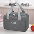 thumbnail image 1 of EGNMCR Lunch Bag, Lunch Bag Women Oxford Cloth Lunch Bag Outdoor Picnic Bag Portable Lunch Bag Bento Bag Large Heat Preservation Bag Ice Bag Lunch Boxs, 1 of 2