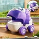 thumbnail image 1 of Coche de juguete de dinosaurio con cuerda para tirar, regalo para jardín de infantes, coche de juguete con cuerda para niños, 1 of 5