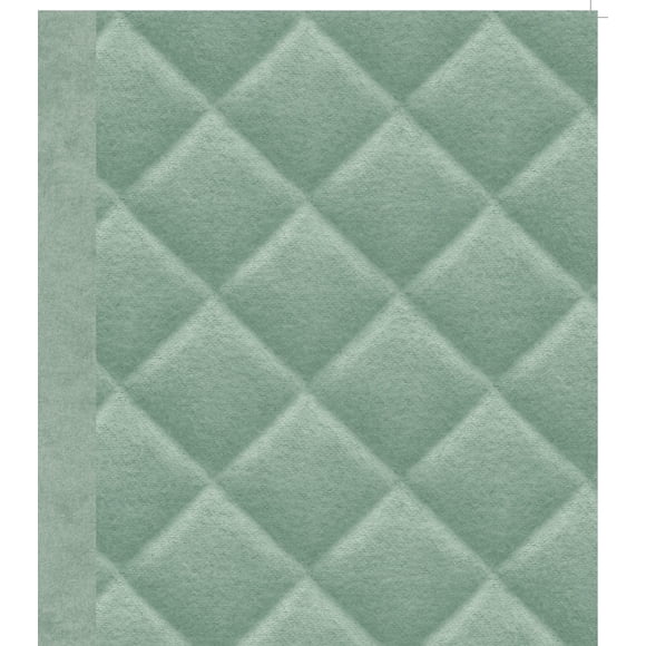 Green 3D Cushion Geometric Wallpaper R8092