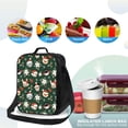 thumbnail image 4 of Lsque Festive Forest Friends Lunch Bag Lunch Box for Women Men Reusable Insulated Lunch Tote Bag,Leakproof Thermal Cooler Sack Food Handbags Case High Capacity, 4 of 9
