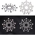thumbnail image 2 of HUGFEGWE 2Pair Fun Crystal Rhinestone Pasties Breast Covers Body Jewelry U2537-17635, 2 of 7