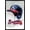 Black Framed Version, variant on MLB Atlanta Braves - Drip Helmet 20 Wall Poster, 22.375" x 34", Framed