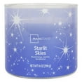thumbnail image 2 of Mainstays 3-Wick Textured Wrapped Starlit Skies Scented Candle, 14 oz, 2 of 6