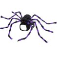 thumbnail image 1 of Costume d'Halloween pour Animaux de Compagnie Chats et Chiens Design Effrayant Violet Tissu Doux Respirant Bretelles Réglables pour Fêtes Intérieures Extérieures, 1 of 6