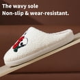 thumbnail image 4 of BERANMEY Halloween Slippers for Women Perfect Soft Plush Comfy Warm Slip-On Cute Womens Slippers Indoor Fluffy House Slippers for Women and Men Non-slip Fuzzy Flat Slides, 4 of 6