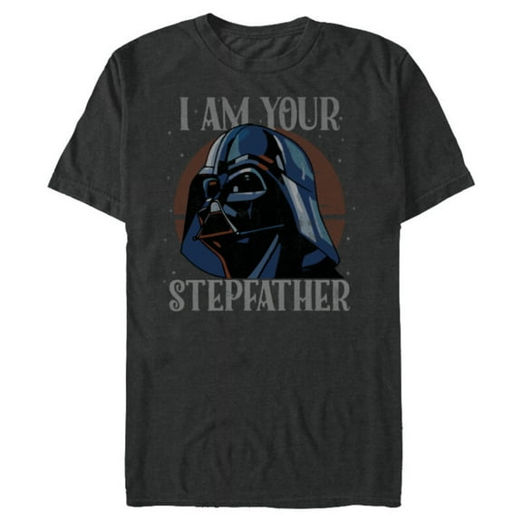 Star Wars Darth Vader I Am Your Stepfather Father’s Day - Short Sleeve Blended T-Shirt for Adults - Customized-Dark Heather