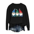 thumbnail image 6 of Xdegoge Christmas Sweatshirts for Women Plus Size Crew Neck Long Sleeve Tops Xmas Tree Graphic Shirts Oversized Crew Neck Sweatshirts Women Oversized Sweaters for Women, Black S, 6 of 6