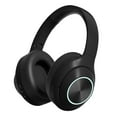 thumbnail image 2 of SPOORYYO Head Mounted Foldable Bluetooth 5.3 Headphones, Wired Wireless Dual Mode, Soft Headband, Low Latency, High Battery Capacity for Sports, Gaming, Commuting, Travel, 2 of 6
