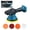 Blue, variant on Cordless Car Polisher Kit, 8-Speed Electric Buffer with Digital Display, Lithium-Ion Detailing Tool for Polishing, Waxing, Buffing & Grinding, Lightweight Portable Polishing Machine for Car, Boat