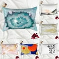 thumbnail image 2 of OUSITAID Abstract Painting Fashion Rectangle Pillow Cover Cushion Case Home Sofa Decor, 2 of 12