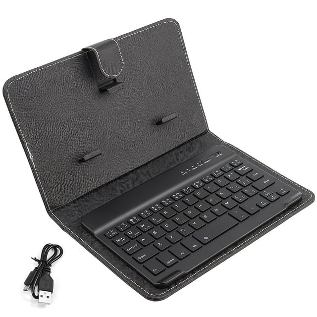 Ccdes keyboard,Universal Wireless Keyboard Flip Case Cover with Stand for iOS/ Phones, universal keyboard stand