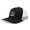 Black White, variant on LOU (Louisville) - Hat for Men and Women - Snapback Trucker Baseball Cap (All Black)
