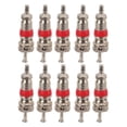 thumbnail image 2 of Tire Valve Core, 10Pcs Aging Resistance Valve Core High Strength  For Motorcycles For Electric Cars, 2 of 8