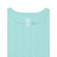 thumbnail image 2 of Wonder Nation Girls Split Neck Top with Short Sleeves, Sizes 4-18, 2 of 3