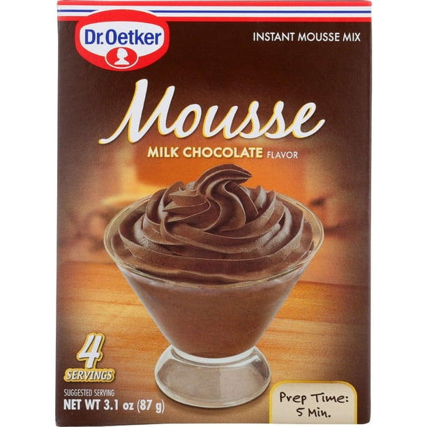 Dr. Oetker Mousse Instant Mousse Mix Milk Chocolate