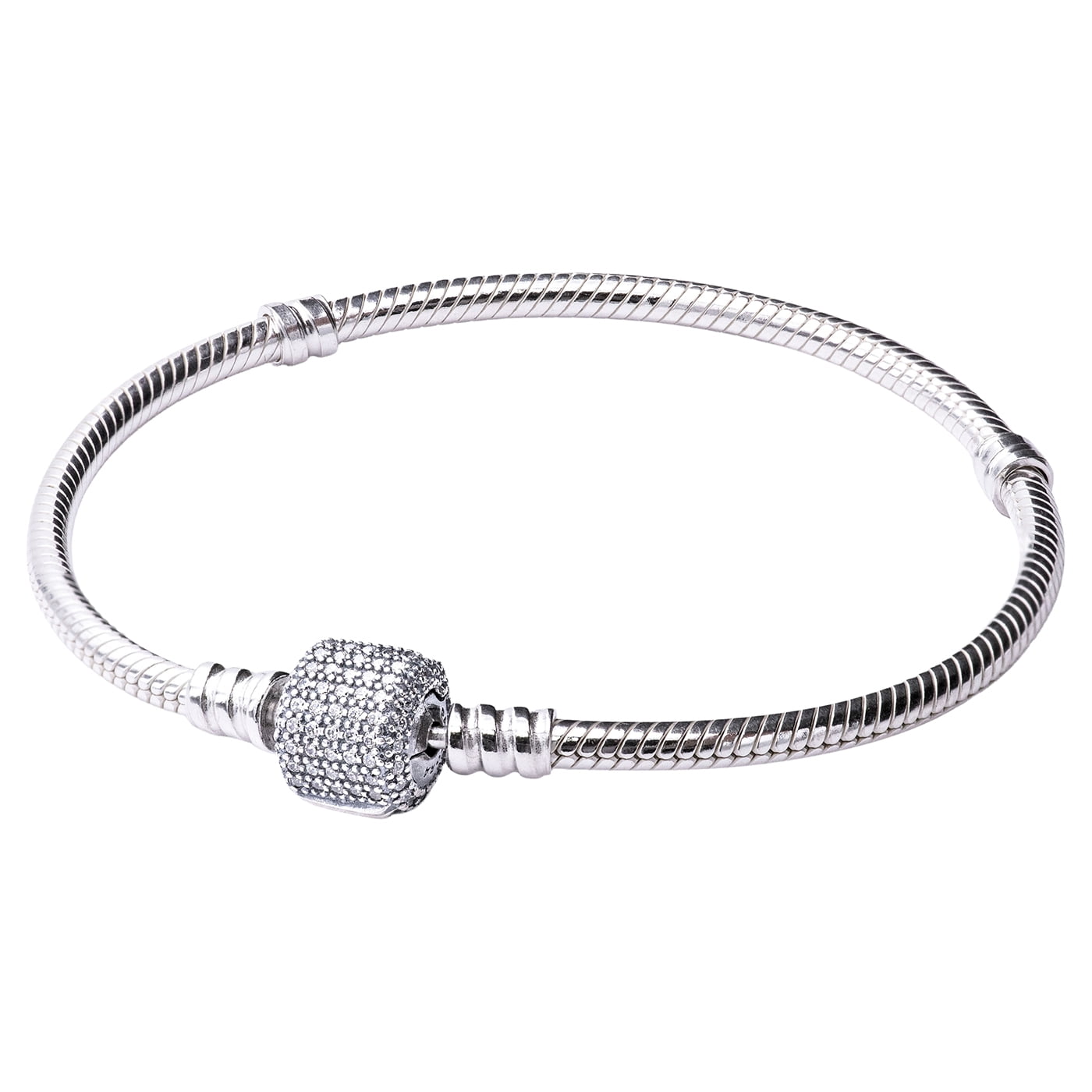 Pandora Sterling Silver Bracelet with Signature Clasp