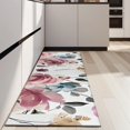 thumbnail image 4 of Pioneer Flower Floral Print Pattern Kitchen Rug Mat,Kitchen Runner Rugs Non Skid Washable,Decorative Kitchen Floor Mats for Kitchen,Sink,Laundry,17"X47", 4 of 5