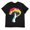 Black, variant on Mens Retro Mushroom T-Shirt Black S