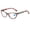 Red, variant on Cat Eye Red Floral Print Reading Glasses Blue Light Blocking Ladies Readers Spring Hinge Presbyopia Glasses +3.00 for Women