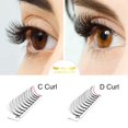 thumbnail image 4 of Extensiones de pestañas con volumen prefabricadas PRO LASHBEAUTY 4D-C-0.07-13, 4 of 9