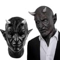 thumbnail image 1 of Máscara de Halloween TBKOMH Tocado de Terror Decoración Facial, 1 of 6