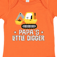 thumbnail image 4 of Inktastic Papa Little Digger Construction Truck Boys Baby Bodysuit, 4 of 5