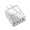 White, variant on WIFKLSIIPG High Quality Portable 4USB Mobile Phone Charger 5V3A Flat Travel Charger Plug Wall USB Charger Adapter