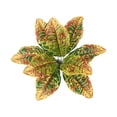 thumbnail image 2 of Artificial Plant Bundle ,Realistic Faux Greenery with Red Leaves, Fake Plants for Porch, Patio, and Home Decoration,B,1PC, 2 of 6