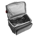 thumbnail image 1 of Bolsa de almuerzo aislada bolsa refrigeradora plegable cierre de cremallera fluido multiusos de doble capa de 10L para acampar, 1 of 8