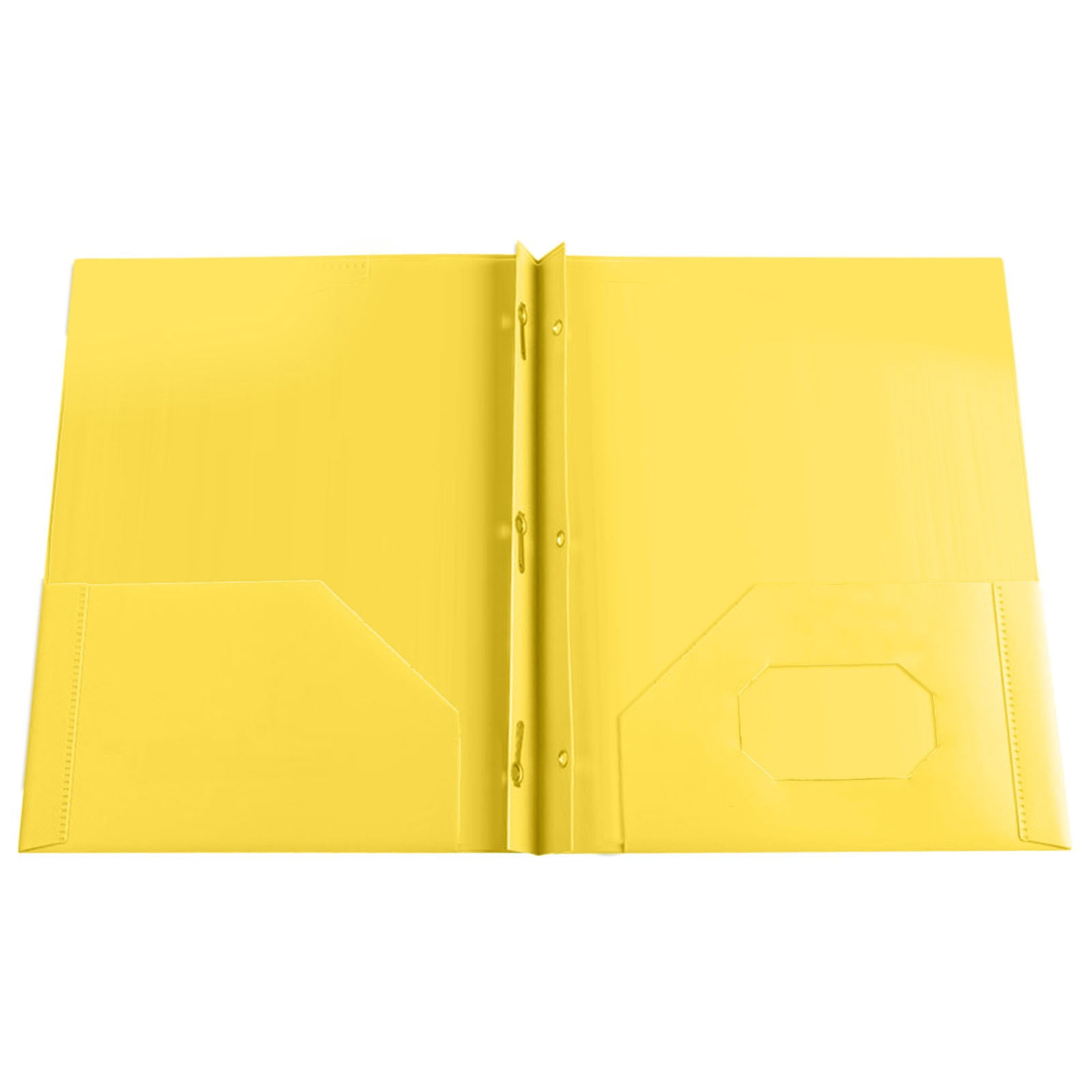 JVBTVB 10 Pcs Heavy Duty Plastic Pocket Folders - Letter Size File Folders with Pockets for Office & School Organization, Back to School Supplies, 7 Fashion Colors, Durable Document Organizer
