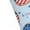White, variant on Donut with the USA Fag Print Adult Socks for Men & Women,Calf Socks, Ankle Socks,Boots Socks,Breathable Casual Sock,Unisex Crew Socks