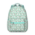 thumbnail image 1 of Coop Cluck Chicken Backpack for Student Cute Cartoon Hen Egg Chick Print Rustic Farm Animal Pattern Bookbag for Student, 1 of 6