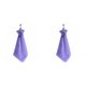 thumbnail image 1 of Toalla de Mano Coral Terciopelo Cateissary 2piezas Violeta, 1 of 3