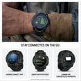thumbnail image 5 of Garmin Instinct 3 45mm, AMOLED Display, Rugged Outdoor GPS Smartwatch, Metal-Reinforced Bezel, Built-In Flashlight, Up to 18 Days of Battery Life, Black, 5 of 7