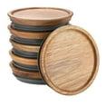 thumbnail image 2 of 6 Sealed Wooden Storage Lids Set,Wooden for Ball,Kerr Jars,Food Grade Material,Airtight Jars 89mm, 2 of 7