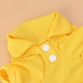 thumbnail image 2 of 4PCS Pure Color Pet Dog T Shirt Summer Pets Dogs Clothing Short Sleeve T-Shirts for Small Dogs - Size M, 2 of 7
