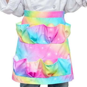 Egg Collecting Apron With 8 Pockets Kids Aprons for Duck Goose Quail Dove Eggs Gathering