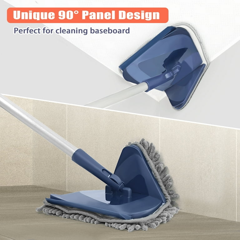 Baseboard Cleaner TAOPE Wall Cleaning Mop, Ceiling Cleaner Tool Duster With 200 CM Wall Mops For Washing Walls