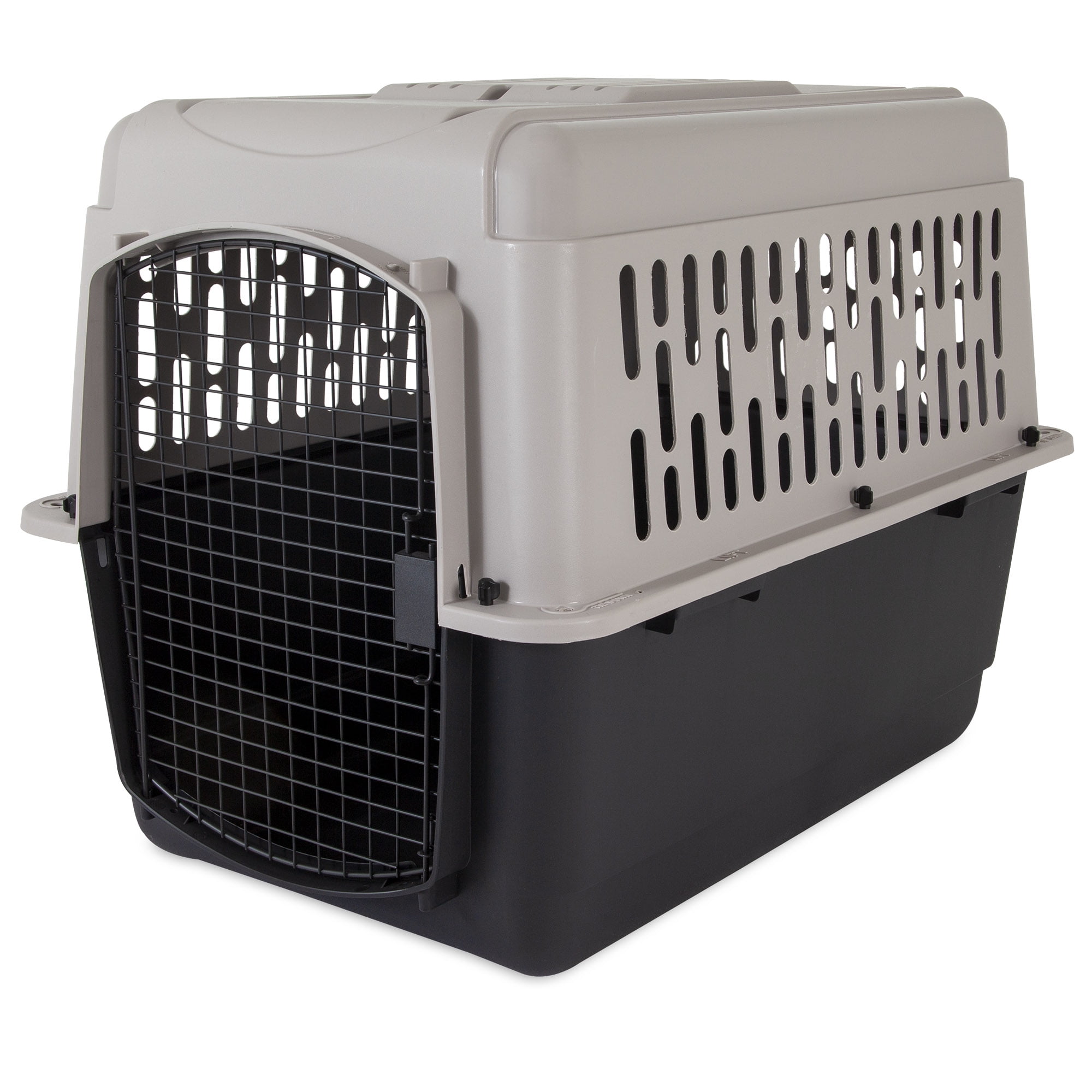 Vibrant Life Pet Kennel for Dogs, Hard-Sided Pet Carrier, Medium/Large,  36in Length 