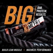 MET-Rx Big 100 High Protein Meal Replacement Bars, Peanut Butter Pretzel, 30g Protein, 3.52 oz, 4 Count