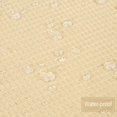 thumbnail image 3 of Lunsy Waffle Kitchen Tier Curtains Short Length Water Repellent Rod Pocket Half Window Covering Curtain for Bathroom Bedroom,yellow,30"x24"x2, 3 of 5