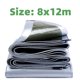 thumbnail image 1 of RBCFHl 1PC PE Tarpaulin Rainproof Cloth Outdoor Garden Plant Shed Boat Car Truck Canopy Waterproof Sun Shade Cloth Pet House He Qiyong unisex, 1 of 2