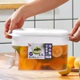 thumbnail image 4 of KAKOWELY 1pc Refrigerator Water Kettle with Faucet Juice Container Beverage Dispenser,9.84"X4.72"X6.69", 4 of 5