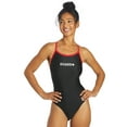 thumbnail image 4 of Sporti Guard Piped Thin Strap One Piece Swimsuit, High Cut, Unpadded, Athletic (Women’s), 4 of 10