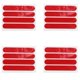 thumbnail image 1 of Cubierta de Rueda Trasera Delantera Etiqueta Engomada Reflectante de Carcasa Protectora para Max G30 Scooter Accesorios 16 Piezas, Rojo, 1 of 5