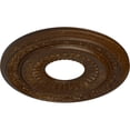 thumbnail image 3 of Ekena Millwork 20 5/8"OD x 6 1/4"ID x 1 3/8"P Lauren Ceiling Medallion (Fits Canopies up to 6 1/4"), Hand-Painted Root Beer Crackle, 3 of 6