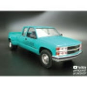 AMT: 1:25 Scale Model Kit - 1996 Chevrolet C-3500 Dually Pickup - 46 Parts - Easy Build New Tooling, Vehicle Building, Replica Extended Cab Truck
