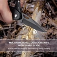 thumbnail image 3 of Mousqueton Ergonomique Multitool, Équipement de Survie Portable et Compact pour Aventures en Plein Air, Construction en Acier Inoxydable Assure Durabilité et Résistance à la Corrosion, Parfait, 3 of 7