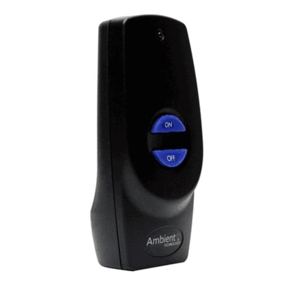 Hand-Held On & Off with Battery Receiver & Wall Cover Plates