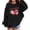 00-Black341, variant on SONXAHE Strawberry Print Sweatshirt for Toddler Girls Long Sleeve Casual Sweatshirts Daily Sweat Tops,Black